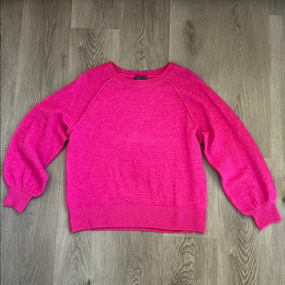 Vince Camuto Fuchsia Knit Sweater